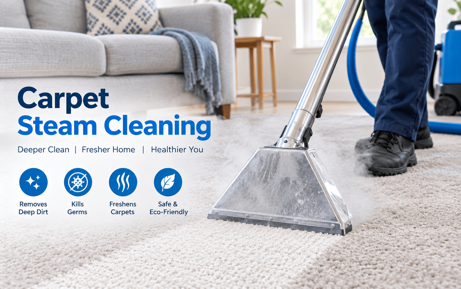 carpet steam cleaning service